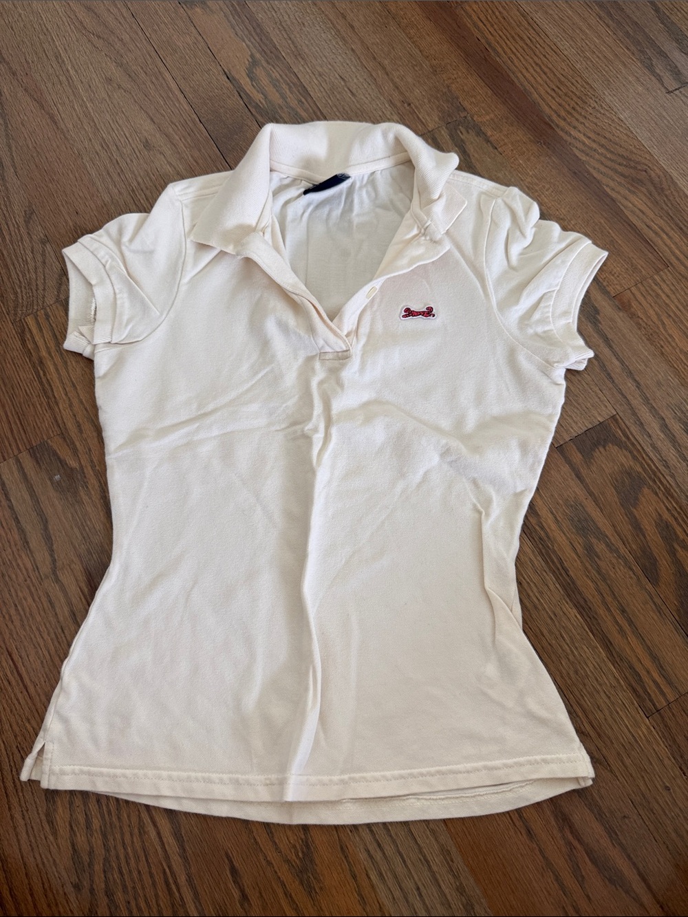 Le Tigre Women's White Polo with Logo